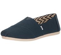 TOMS Men's Alpargata Espadrille Loafer Flat, Dark Indigo Heritage Canvas, 11 UK