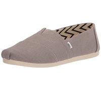 TOMS Men's Alpargata Heritage Canvas Loafer Flat, Cement, 8.5 UK