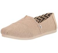 TOMS Men's Alpargata Heritage Canvas Loafer Flat, Natural Undyed, 10.5 UK