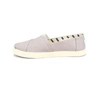 TOMS Men's Alpargata Oxford Flat, Drizzle Grey Heritage Canvas, 8.5 UK