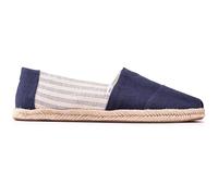(Blue, 12 (Adults')) TOMS Alpargata Rope 100% Cotton Men's Navy Espadrilles