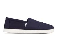 Toms Mens Alpargata Shoes - Blue Canvas - Size UK 8