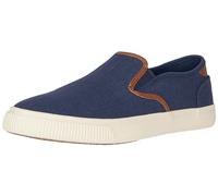 TOMS Men's Baja Sneaker, Cadet Blue Heritage Canvas Synthetic Nubuck Trim, 6 UK