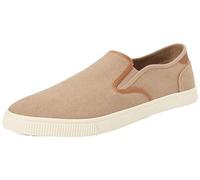 TOMS Men's Baja Sneaker, Dune Heritage Canvas Synthetic Nubuck Trim, 6 UK