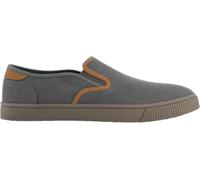 TOMS Men's Baja Sneaker, Graphite Heritage Canvas Pu Trim, 7 UK