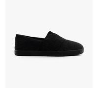 TOMS Men's Camden Slipper, Black Cozy Twill, 10 UK