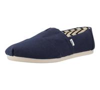 Toms Alpargata Recycled Cotton Canvas Espradrille Mens Trainers Navy Size 7- 12