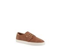 Toms Carlo 2.0 Leather Men's Walnut Trainers UK 12