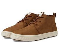 TOMS Men's Carlo Mid Terrain Sneaker, Walnut Water Resistant Leather, 6.5 UK