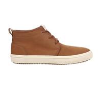 TOMS Men's Carlo Mid Terrain Sneaker, Walnut Water Resistant Leather, 9 UK