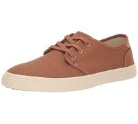 TOMS Men's Carlo Sneaker, Tan Heritage Canvas, 11 UK