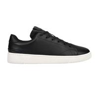 TOMS Men's TRVL LITE 2.0 Low Sneaker, Black Leather, 7.5 UK