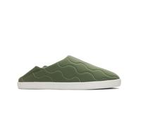 TOMS Men's Ezra Slipper , Bronze Green Quilted Cotton Ripstop,11 UK