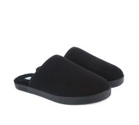 Toms Mens Harbor Slippers in Black Textile - Size UK 7