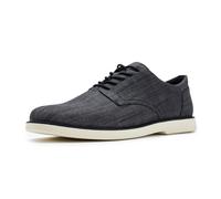 TOMS Men's Joshua Oxford, Black Crosshatch Denim, 11 UK