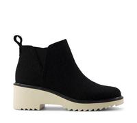 Toms Mens Maude Twill Boots in Black Suede - Size UK 8