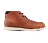 TOMS Men's Navi Chukka Boot, Topaz Brown Water Resistant Leather, 7 UK