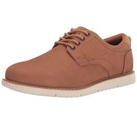 TOMS Men's Navi Leather Oxford, Brown Sugar