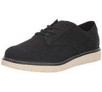 TOMS Men's Navi TRVL LITE Oxford, Black Leather, 9.5 UK