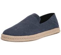 TOMS Men's Santiago Loafer Flat, Navy, 8.5 UK