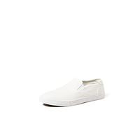 TOMS Men's Slip-On Shoes with Ortholite Insole Durable Textile Easy Dual Gore Casual Wear White