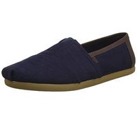 TOMS Men's Synthetic Alpargata Loafer Flat, Denim Brown, 8 UK
