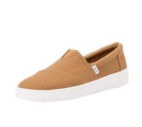 TOMS Men's TRVL LITE Alpargata Sneaker, Toffee Heritage Canvas, 6 UK