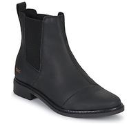 TOMS Women's Charlie Chelsea Boot, Black Leather, 6 UK
