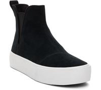 Toms Mid Boots Fenix Platform Chelsea in Black 4.5