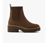 TOMS MILLIE Womens Ankle Boots Dark Brown - UK 6