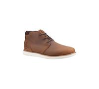 TOMS Men's Navi Chukka Boot, Topaz Brown Water Resistant Leather, 11 UK