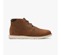 TOMS Men's Navi Chukka Boot, Topaz Brown Water Resistant Leather, 12 UK
