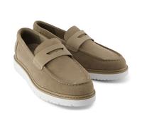 Toms Navi TRVL LITE Havana Mens Loafers Casual Slip on Beige