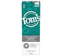 Tom's of Maine - Natural Luminous White Toothpaste with Fluoride Clean Mint - 4 oz.