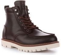 TOMS Men's Palomar Boot, Dark Brown Leather, 9 UK