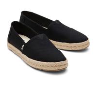 TOMS Womens University Classic Espadrilles Shoes Black 4 UK
