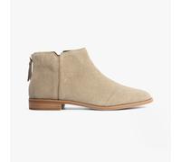 TOMS Goldie Textile Women's Natural Heeled Ankle Boots - UK 4
