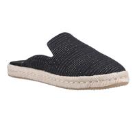 Toms Santiago Mule Textile Women's Black Metallic Slippers UK 5