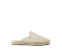 TOMS Santiago Mule, White, Size 4, Women White