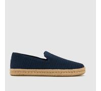 TOMS Santiago Rope Shoes in Navy UK 11 (EU 45)