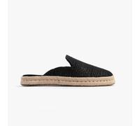 Toms Santiago Womens Suede Slip-On Lightweight Casual Black Espadrilles