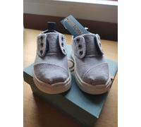 TOMS Sneaker Trainers Toddler Baby Boys Tiny Cordones Grey 3 UK Child 19.5 EU