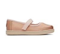 TOMS Tiny Girls Mary Jane Flat, Rose Gold Metallic