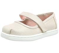 TOMS TINY MARY JANE Rose Gold Iridescent Droplets UK10.0