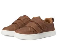 TOMS Toddler Boys Cruz Double Strap Sneaker, Toffee Microsuede, 5