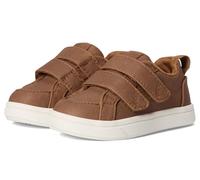 TOMS Toddler Boys Cruz Double Strap Sneaker, Toffee Microsuede, 7