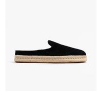 Toms TOMS SANTIAGO MULE Mens Espadrille Black - UK 10 - Black