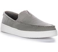 Toms Travel Lite Recycled Lightweight Cotton Slip On Loafer Grey Mens UK 7 - 12