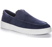 TOMS Men's TRVL LITE Loafer Flat, Cadet Blue Suede, 7 UK