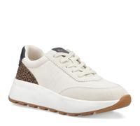 Toms Travel Lite Wedge Trainer IVORY CREAM MULTI SIZE 4